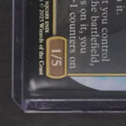 2025 MAGIC: THE GATHERING FINAL FANTASY PROMO #0001 YUNA GRAND SUMMONER - Image 4