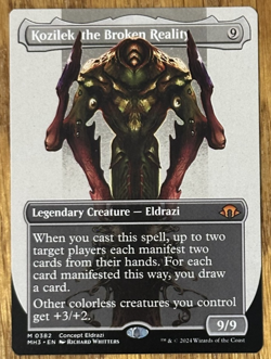 MTG Modern Horizons 3, Kozilek, the Broken Reality - Borderless - Image 1