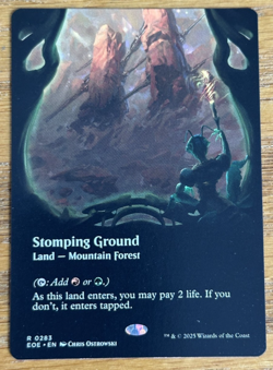 MTG Edge of Eternities, Stomping Ground - Borderless - Image 1
