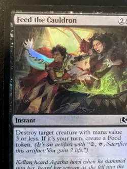 Feed The Cauldron 0091 WOE Foil Common Wilds Of Eldraine Magic: The Gathering - Image 2