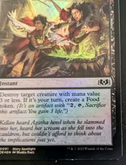 Feed The Cauldron 0091 WOE Foil Common Wilds Of Eldraine Magic: The Gathering - Image 5