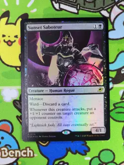 Sunset Saboteur Foil Edge of Eternities Magic MTG EOE - Image 1