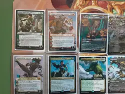 Magic the Gathering Ikoria Showcase, Full Art, Mythic,Rare, and Foil Lot MtG - Image 2