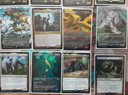 Magic the Gathering Ikoria Showcase, Full Art, Mythic,Rare, and Foil Lot MtG - Image 4