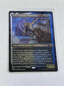 Jedit Ojanen, Mercenary Foil Etched Commander: Dominaria United Foil #56 MTG - Image 1