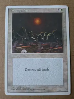 Armageddon MTG 4th Edition—lightly played—Vintage Magic: the Gathering - Image 1