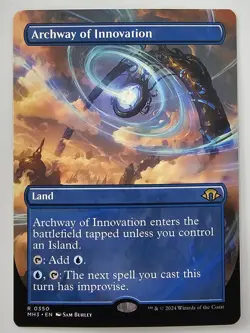 Archway of Innovation Borderless - Modern Horizons 3 MTG Magic the Gathering - Image 1