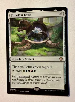 Timeless Lotus 143 NM Lorwyn Eclipsed Commander MTG ECC - Image 1