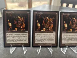 X 4 - MTG - Claws of Gix - Urza's Saga - check picts for condition - Image 2