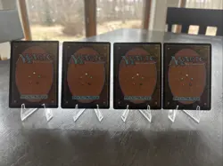 X 4 - MTG - Claws of Gix - Urza's Saga - check picts for condition - Image 4