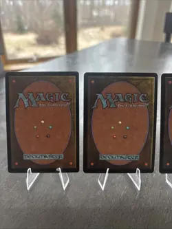 X 4 - MTG - Claws of Gix - Urza's Saga - check picts for condition - Image 5