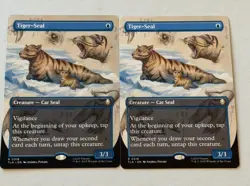 2x Tiger-Seal (Borderless) 318 TLA Avatar: The Last Airbender NM - Image 1