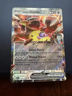 Team Rocket's Kangaskhan ex 162/217 Rare Pokemon Ascended Heroes - Image 1