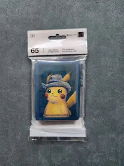 Pokemon Van Gogh Pikachu Card Sleeves (65 sleeves) - Brand new - SHIPS FAST - Image 1