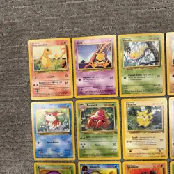 Vintage 1999 Pokemon Cards Lot 25 Base Jungle Fossil LP/NM No Duplicates WOTC #G - Image 4