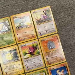 Vintage 1999 Pokemon Cards Lot 25 Base Jungle Fossil LP/NM No Duplicates WOTC #G - Image 5