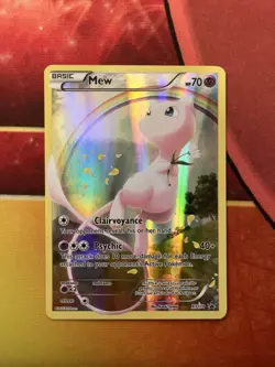 Pokemon Mew XY110 XY Holo Rare Promo Near Mint - Image 4