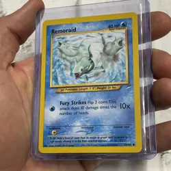 REMORAID - 2000 Pokemon TCG 80/105 Neo Destiny Common Card - NM/MT Vintage Vtg - Image 2