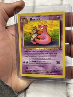 Pokemon TCG Slowbro 43/62 Pokemon Fossil Uncommon Pokemon NM/MT Italian Vintage - Image 2