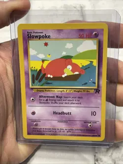 Slowpoke 67/82 Team Rocket Regular NM/MT Unlimited Vintage Vtg Pokemon Nintendo - Image 2