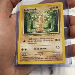 Vintage Pokemon Cards 2000 Pokemon - Sudowoodo Neo Genesis No. 77/111 LP WOTC - Image 2