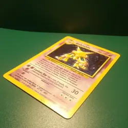 Pokemon Card 1999 TCG WOTC Base Set Alakazam 1/102 Holo Rare Unlimited LP - Image 5