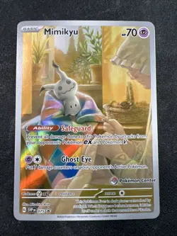 Mimikyu - 075 (Pokemon Center Exclusive) Scarlet & Violet Promo Card Black Star - Image 1