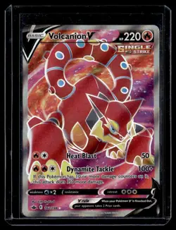 2021 Sword & Shield - Chilling Reign Volcanion V Basic/Rare Ultra #162 - Image 1