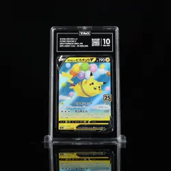 2021 Pokemon Japanese 25th Anniversary Flying Pikachu V 023 TAG 10 Gem Mint - Image 1