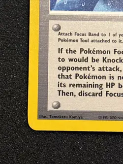 Pokemon TCG Focus Band 86/111 Neo Genesis NM+ - Image 5