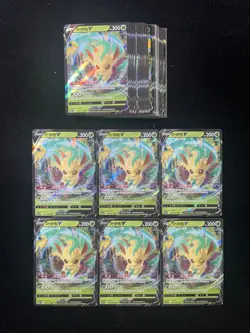 2024 Pokemon TCG S-Chinese CS4aC 008/132 RR Leafeon V Holo LOt*30 PC46 - Image 1