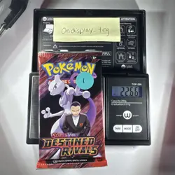 22.66g Pokemon TCG Destined Rivals Booster Pack (SEALED)✅ - Image 1