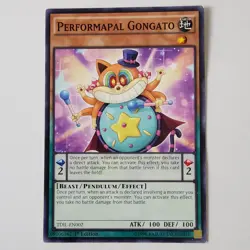 Performapal Gongato - TDIL-EN002 - HP - Common - 1st ed - Yugioh - Image 1