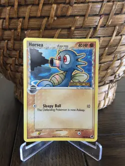 Pokemon Horsea Delta Species Reverse Holo Ex Dragon Frontiers 50/101 - LP - Image 1