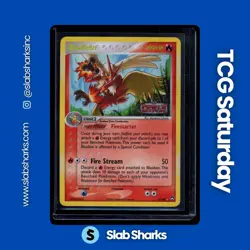 2007 POKEMON EX POWER KEEPERS #5/108 BLAZIKEN REVERSE HOLO STAMPED - Image 1