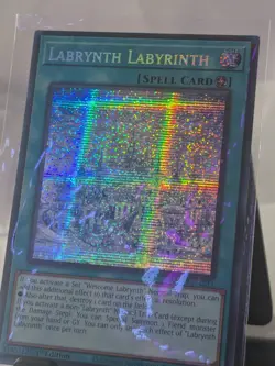 Yugioh! Welcome Labrynth - And Labyrinth MP23-EN235 - Prismatic Secret Rare - - Image 3