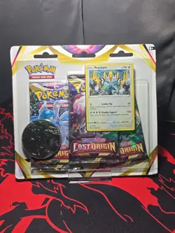 Pokemon TCG: Sword & Shield - Lost Origin Blister Pack - 3 Booster Packs 820650850608 - Image 1