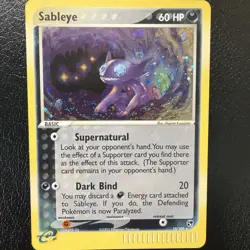 Sableye - 10/100 - Holo Rare Pokemon EX - Sandstorm With Swirl🌀 NM - Image 1