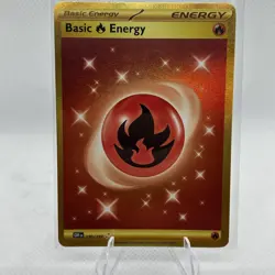 Basic Fire Energy 230/197 Secret Rare SV03: Obsidian Flames Pokemon Card - Image 1