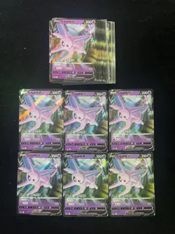 2024 Pokemon TCG S-CHN Sword & Shield CS4aC 058/132 RR Espeon V Holo Lot*31 PC46 - Image 1