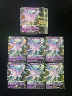2024 Pokemon TCG S-CHN Sword & Shield CS4aC 058/132 RR Espeon V Holo Lot*31 PC46 - Image 2
