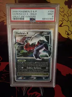 2008 Pokemon Diamond And Pearl Darkrai LVX #104 PSA 9 - Image 1