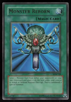 Monster Reborn LOB-118 Ultra Rare Yu-Gi-Oh - Image 1
