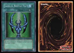 Javelin Beetle Pact (Secret Rare) PP01-EN012 Secret Rare ERROR Yu-Gi-Oh - Image 3