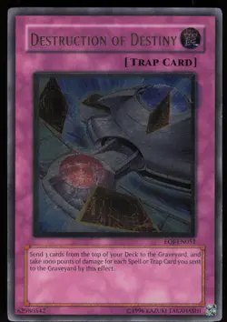 Destruction of Destiny (UTR) EOJ-EN051 Ultimate Rare Yu-Gi-Oh - Image 1
