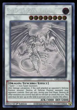 Red Dragon Archfiend (Ghost Rare) GFP2-EN182 Ghost Rare 1st Edition Yu-Gi-Oh - Image 1