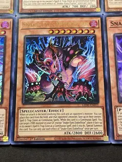 Snake-Eyes Diabellstar + Flamberge + Ash + Oak + Birch + Poplar | YuGiOh! - Image 5