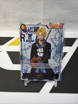 Sabo OP13-120 Secret Rare Alternate Art Carrying On His Will One Piece TCG - Image 1