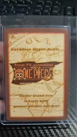 BANDAI One Piece Hyper Battle LUFFY C35 HOLO FOIL SCARCE EARLY CARD VINTAGE - Image 2