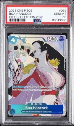 2023 ONE PIECE GIFT COLLECTION 2023 #059 BOA HANCOCK PSA 10 - Image 1